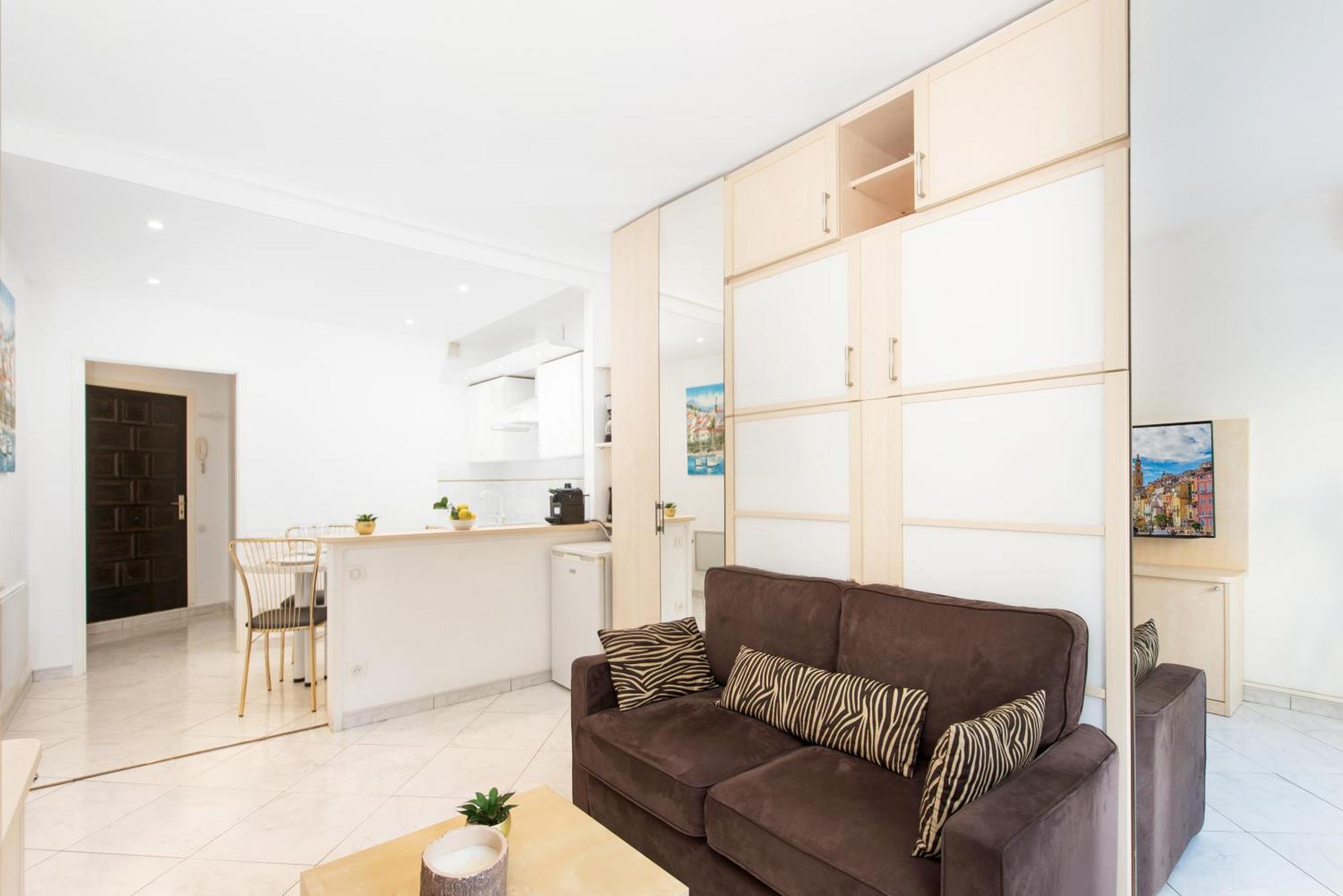 Cosy Studio - Residence Front De Mer - Menton Kültér fotó
